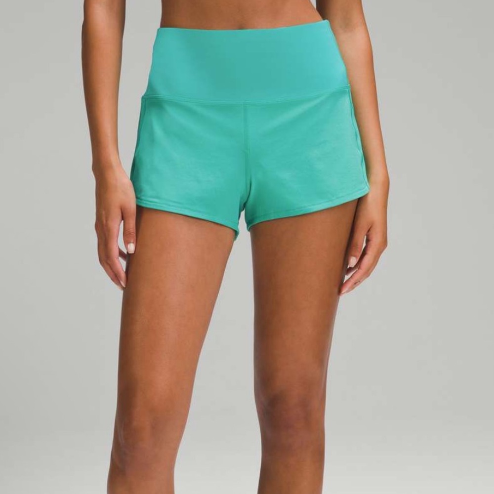 lululemon athletica Teal Athletic Shorts